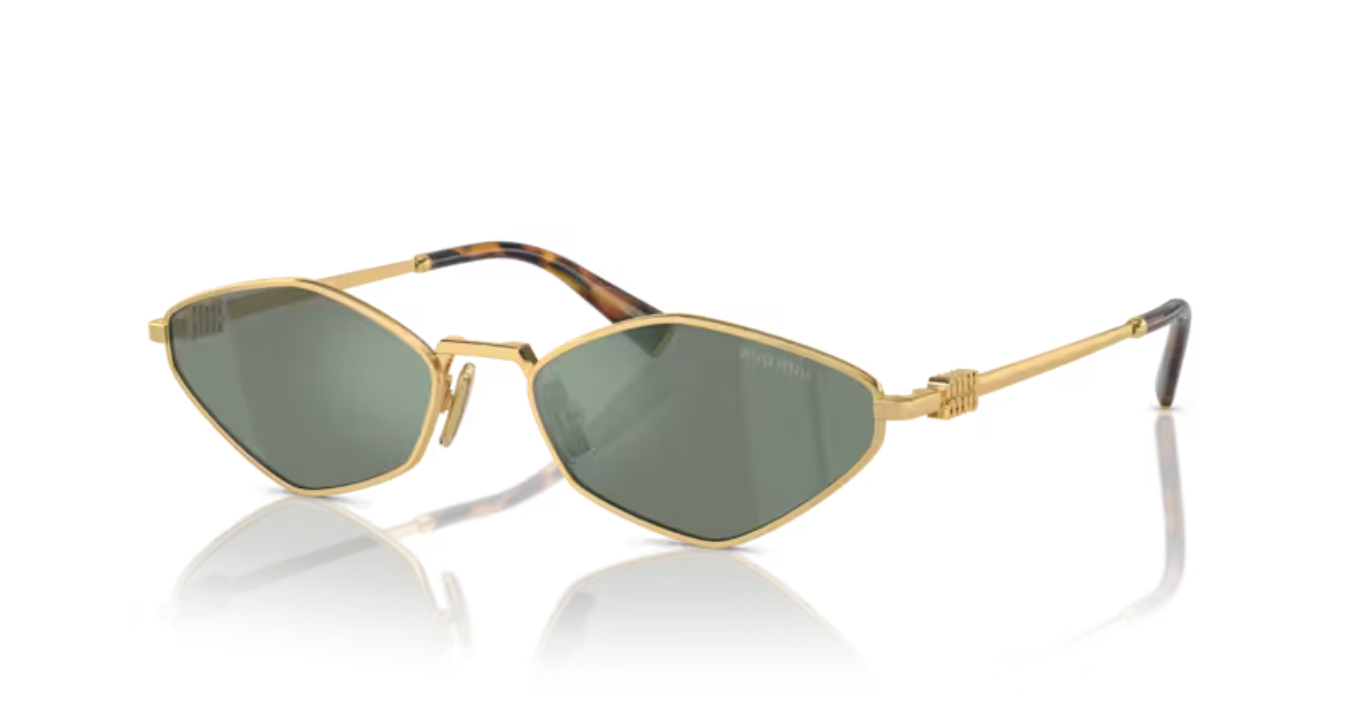 Lunette de soleil miu miu 0MU 56ZS 5AK04M - Or