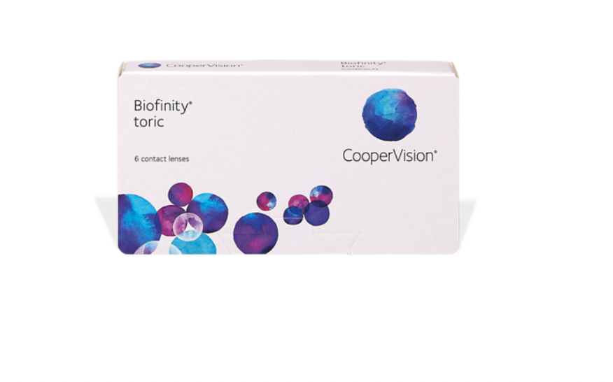 Biofinity Toric (6) - 6 lentilles mensuelles toriques - CooperVision