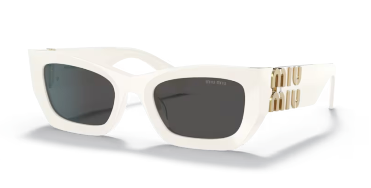 Lunette de soleil miu miu 1425S0 - Blanc