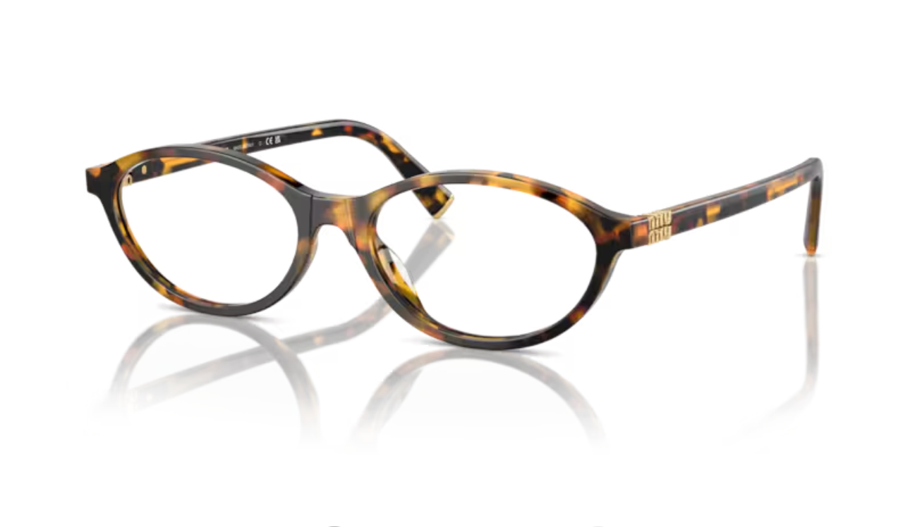 Lunette de vue Miu Miu VAU1O1 - Havana miel