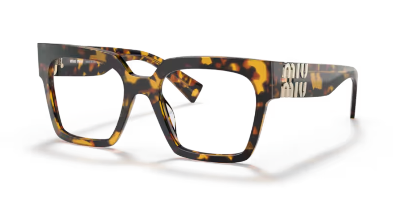 Lunette de vue Miu Miu MU 04UV VAU1O1 - Havana miel