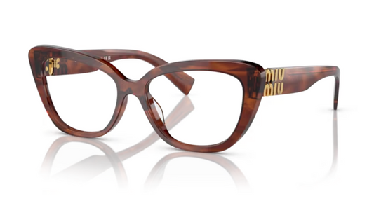 Lunette de vue Miu Miu MU 05VV 11Q1O1 - Rayures tabac