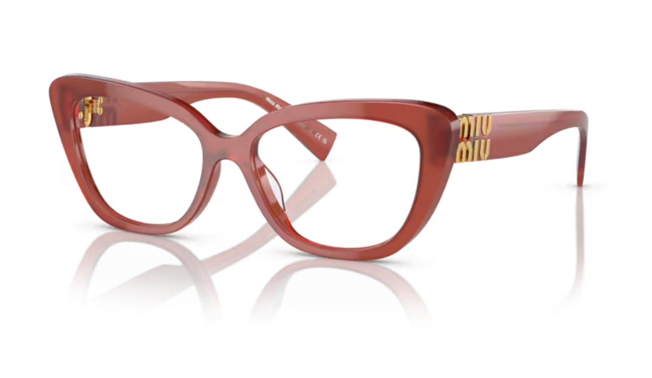 Lunette de vue Miu Miu MU 05VV 10M1O1 - Cognac opal