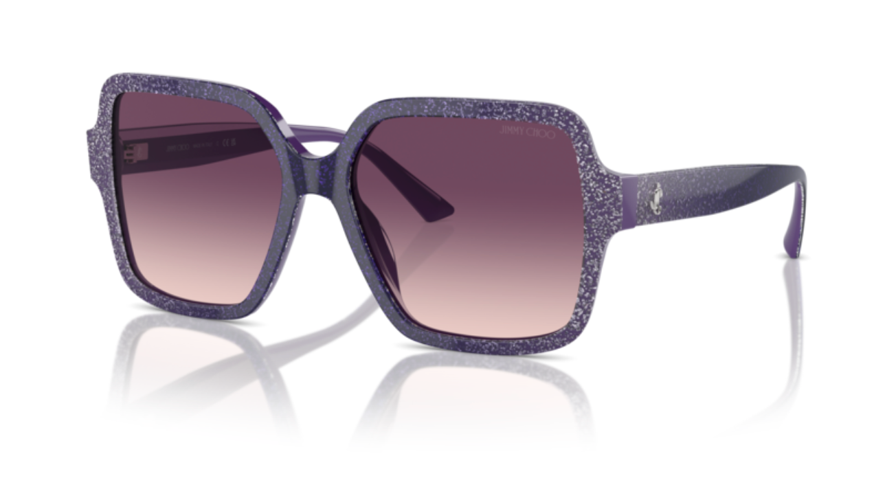 Lunette de soleil JIMMY CHOO 0JC5005 50447W - Violet dégradé pailleté