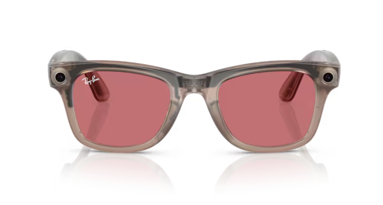 RAY-BAN | META WAYFARER RW4006 6705P5 - Brun glacé photochromique