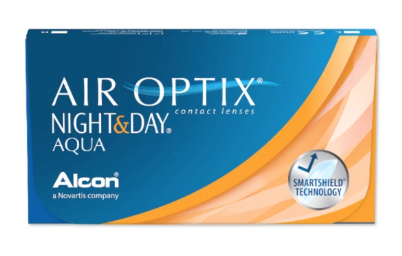 Air Optix Night & Day Aqua (6) 1 boîte de 6 lentilles - Lentilles mensuelles - Alcon