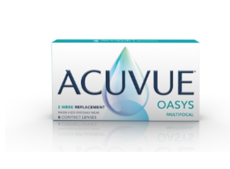 ACUVUE Oasys multifocal (6) 1 boîte de 6 lentilles - Lentilles bi-mensuelles - Johnson & Johnson