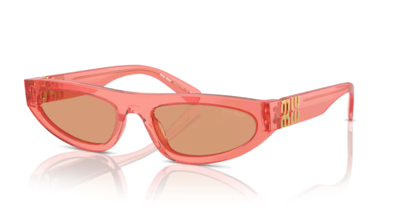 Lunette de soleil miu miu  MU 07ZS Tulipe transparent