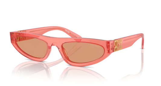 Lunette de soleil miu miu  MU 07ZS Tulipe transparent