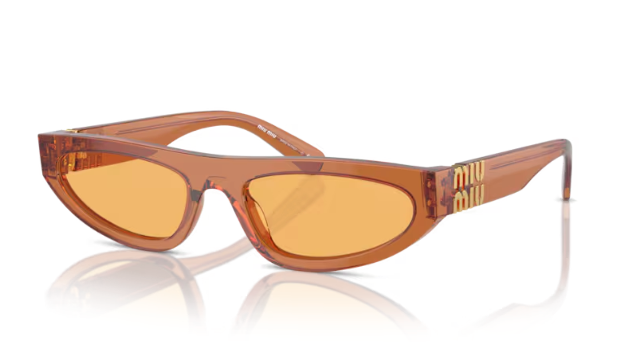 Lunette de soleil miu miu  MU 07ZS 15T0B7 - Caramel transparent