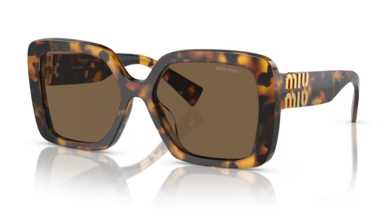 Lunette de soleil miu miu  MU 10YS VAU06B - Havana miel