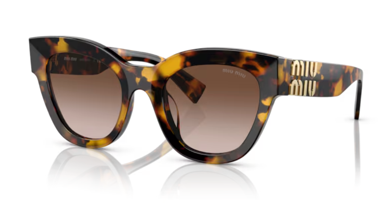 Lunette de soleil miu miu  MU 01YS VAU6S1 - Havana miel