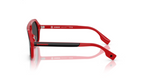 Lunette de soleil Burberry enfant 0JB4340 414987 - Noir sur rouge
