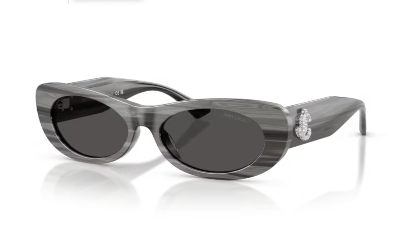 Lunette de soleil JIMMY CHOO JC5038BU 506387 - Rayé noir