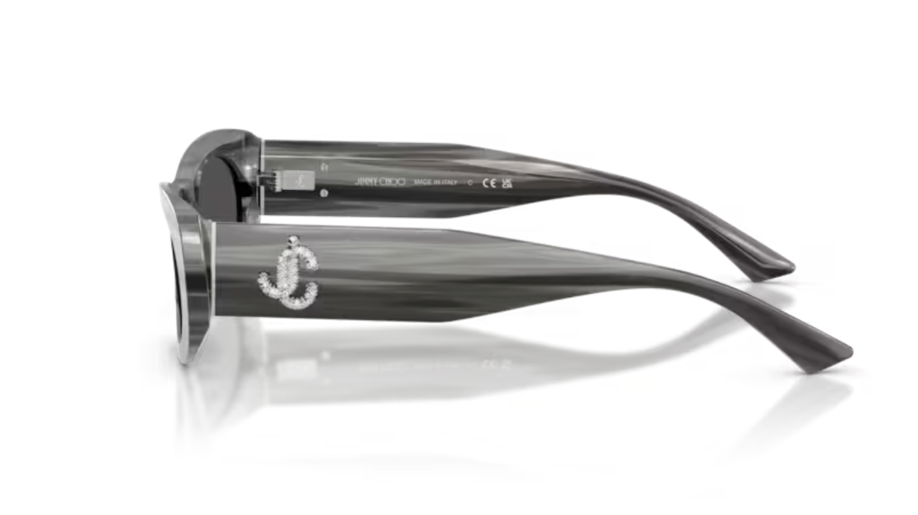 Lunette de soleil JIMMY CHOO JC5038BU 506387 - Rayé noir