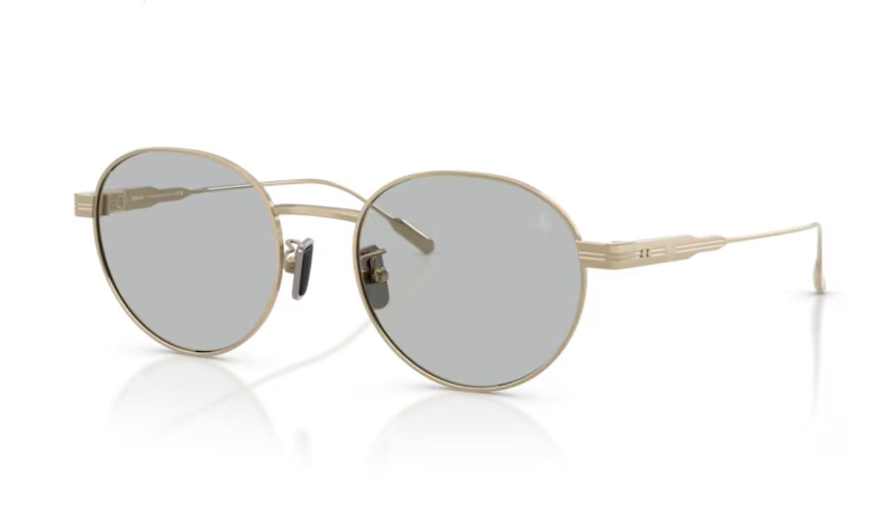 Lunette de soleil MONCLER 0ME4006TD 100787 - Or pâle brillant