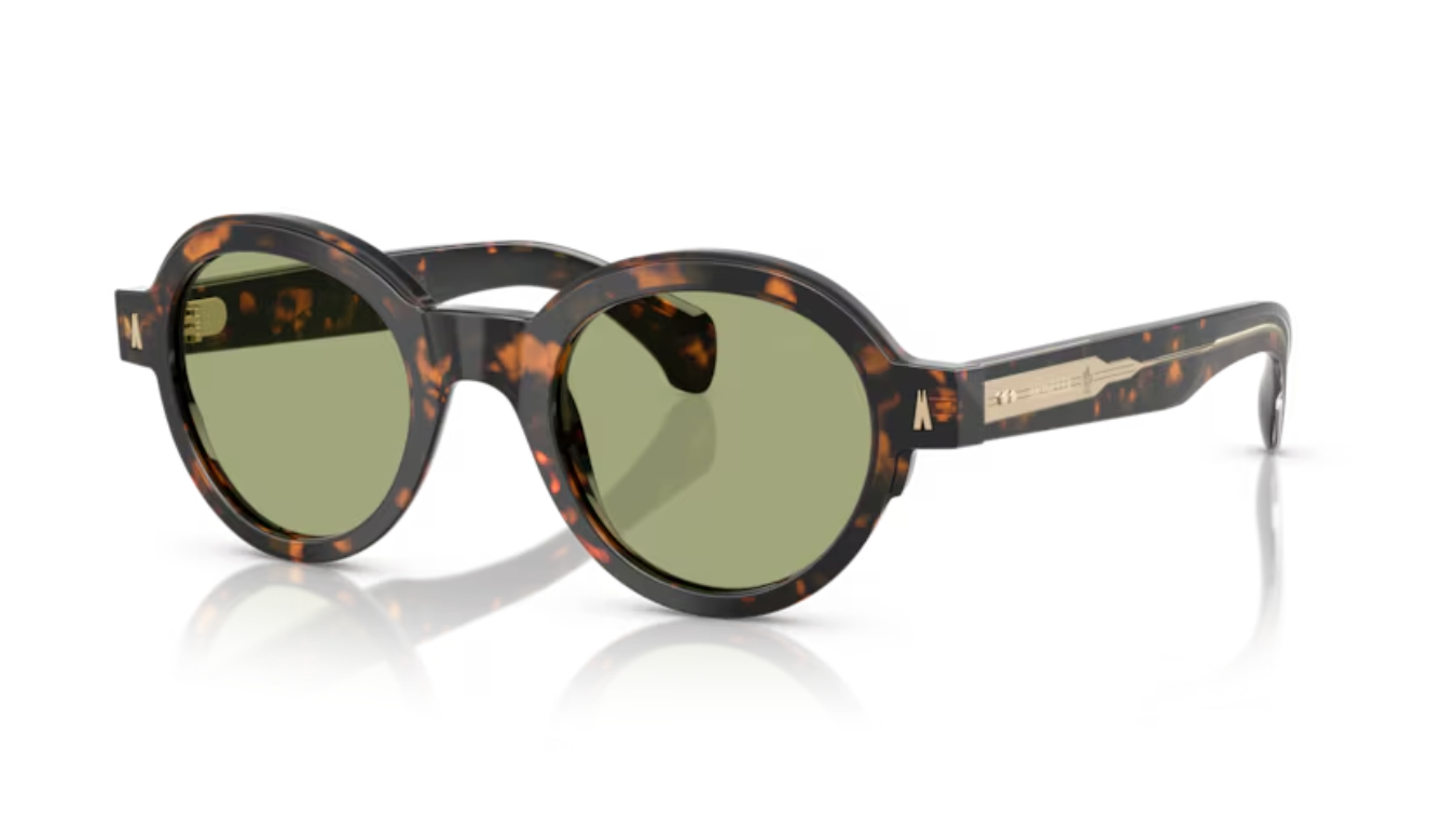 Lunette de soleil MONCLER 0ME6003 300682 - Marron vert havana