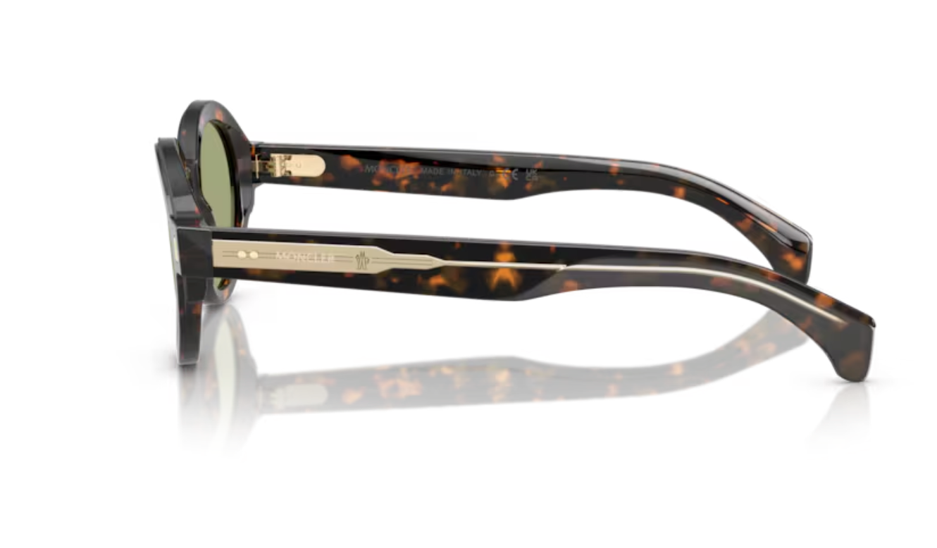 Lunette de soleil MONCLER 0ME6003 300682 - Marron vert havana