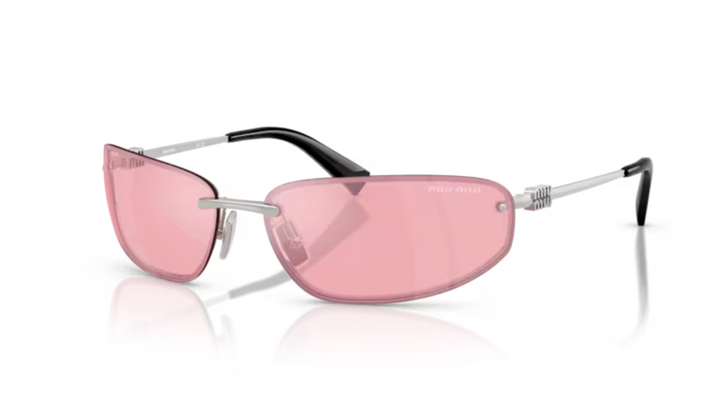Lunette de soleil miu miu 0MU A50S 1BC10K - Argent
