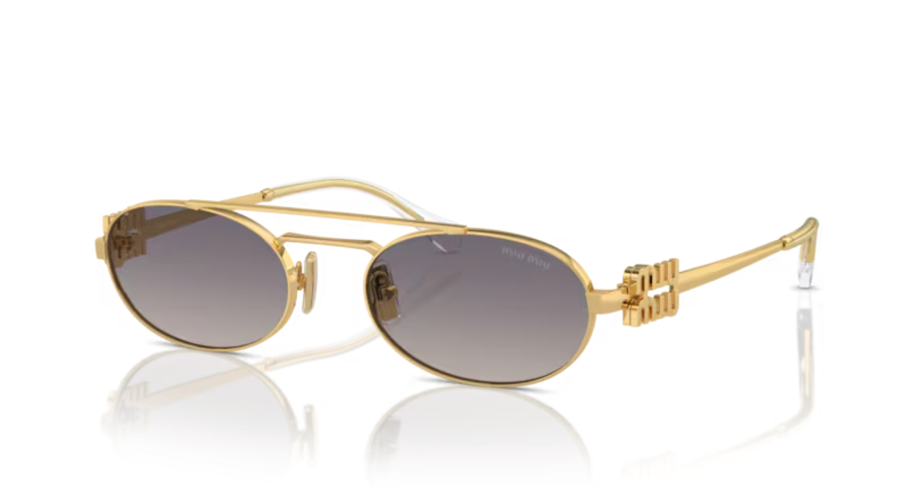 Lunette de soleil miu miu 0MU 54ZS 5AK30C - Or