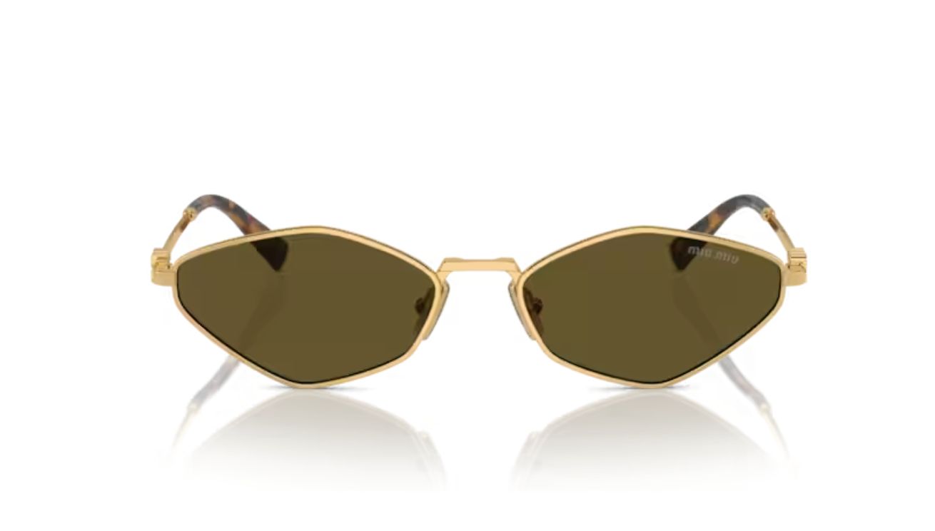 Lunette de soleil miu miu 0MU 56ZS 5AK09Z - Or