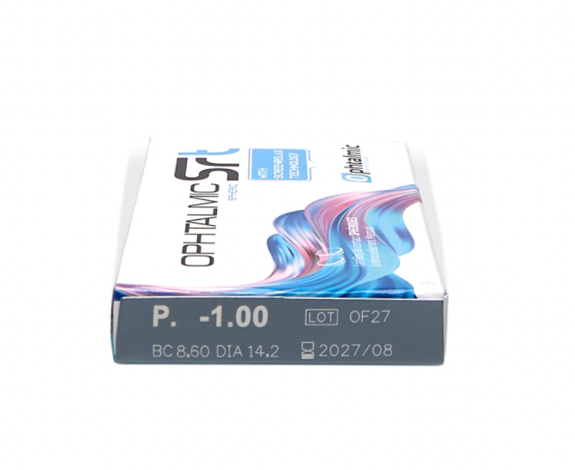 Ophtalmic SRT(6)-6 lentilles mensuelles -Ophtalmic Compagnie
