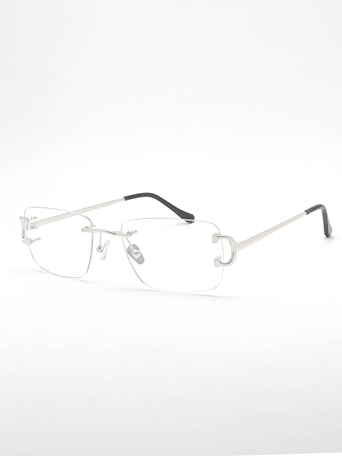 Lunette percée ROSALBA petit C argent