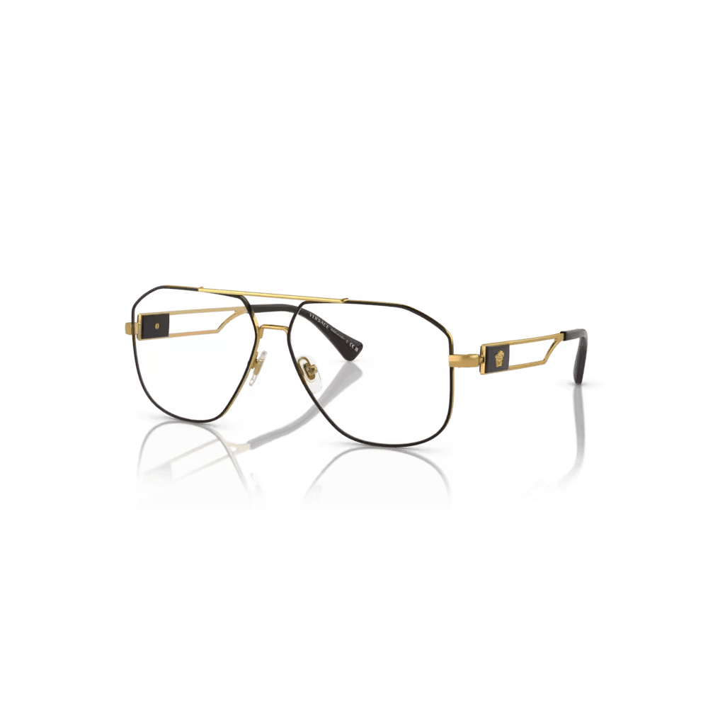 Lunette de vue Versace 1443 - Noir/or