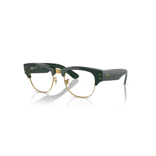 Lunette de vue Rayban 8233 - Haut vert sur doré