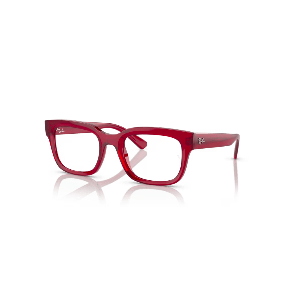 Lunette de vue Rayban 8265 - Rouge transparent