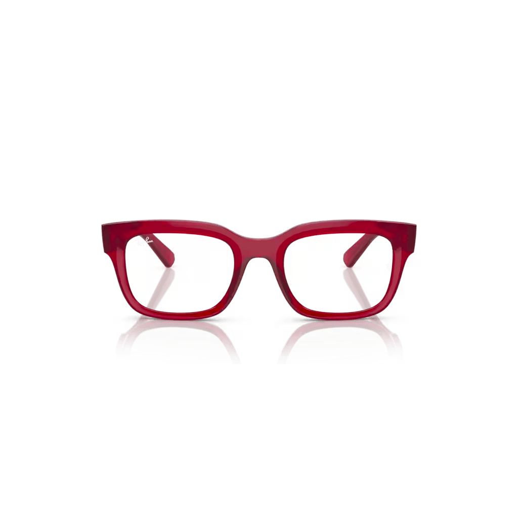 Lunette de vue Rayban 8265 - Rouge transparent