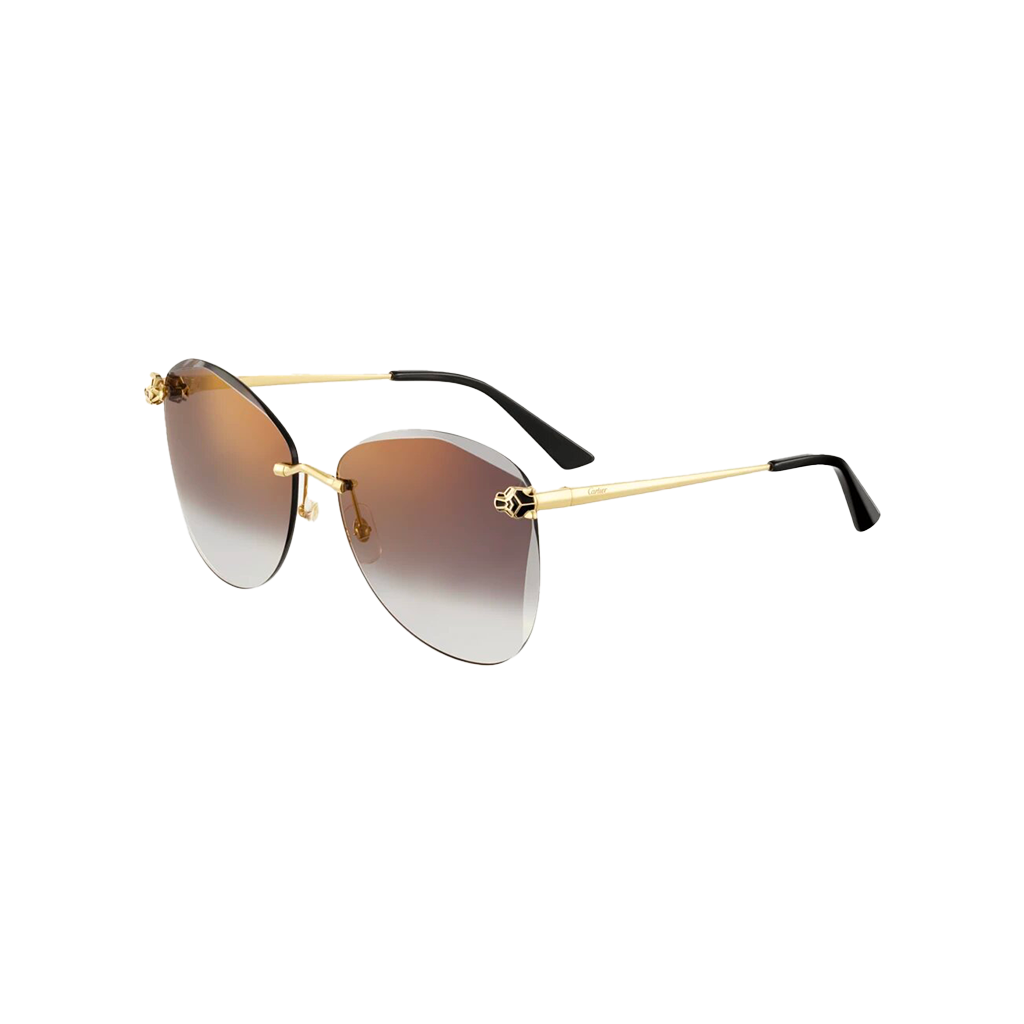 LUNETTES SOLAIRES PANTHÈRE DE CARTIER CT0429S