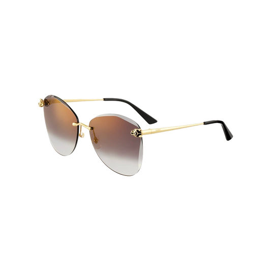 LUNETTES SOLAIRES PANTHÈRE DE CARTIER CT0429S