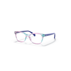 Lunette de vue Rayban 3807 - Multicolore rayé violet