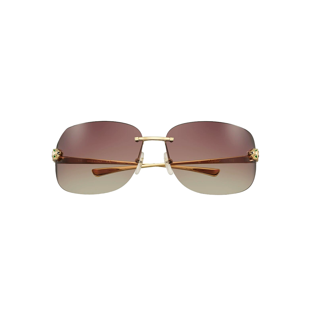 LUNETTES SOLAIRES PANTHÈRE DE CARTIER CT0068S