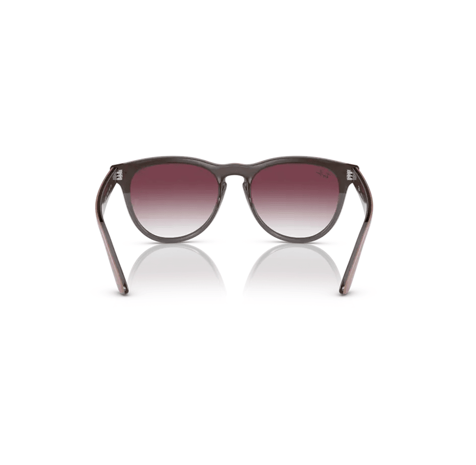 Lunette de soleil Rayban 66338H - Beige sur gris transparent