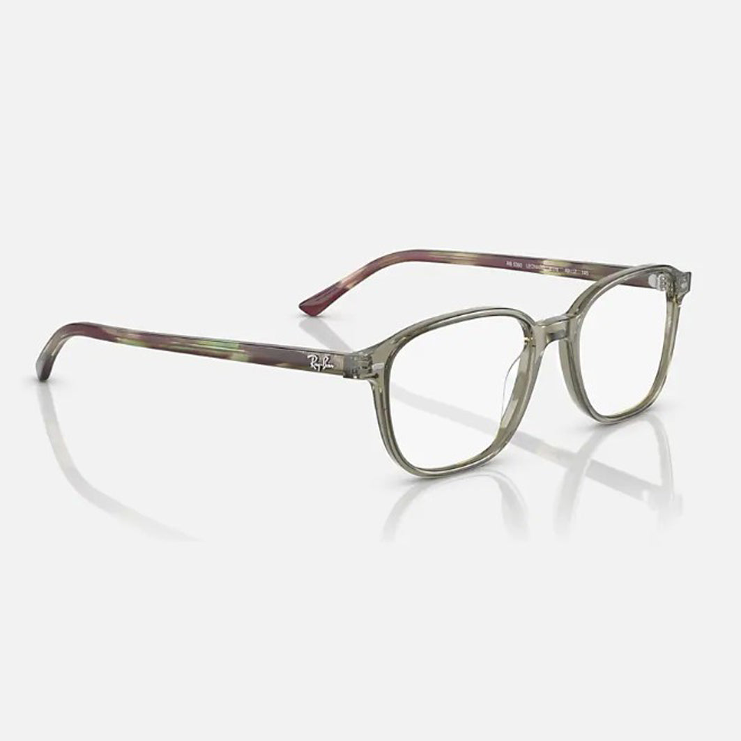 LUNETTES DE VUE RAY-BAN 0RX5393 - LEONARD / 8178 - TRANSPARENT VERT