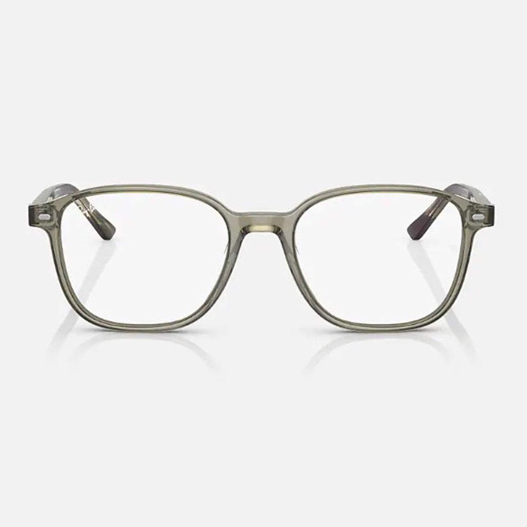 LUNETTES DE VUE RAY-BAN 0RX5393 - LEONARD / 8178 - TRANSPARENT VERT