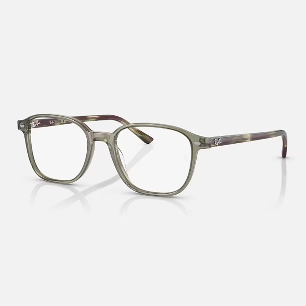 LUNETTES DE VUE RAY-BAN 0RX5393 - LEONARD / 8178 - TRANSPARENT VERT