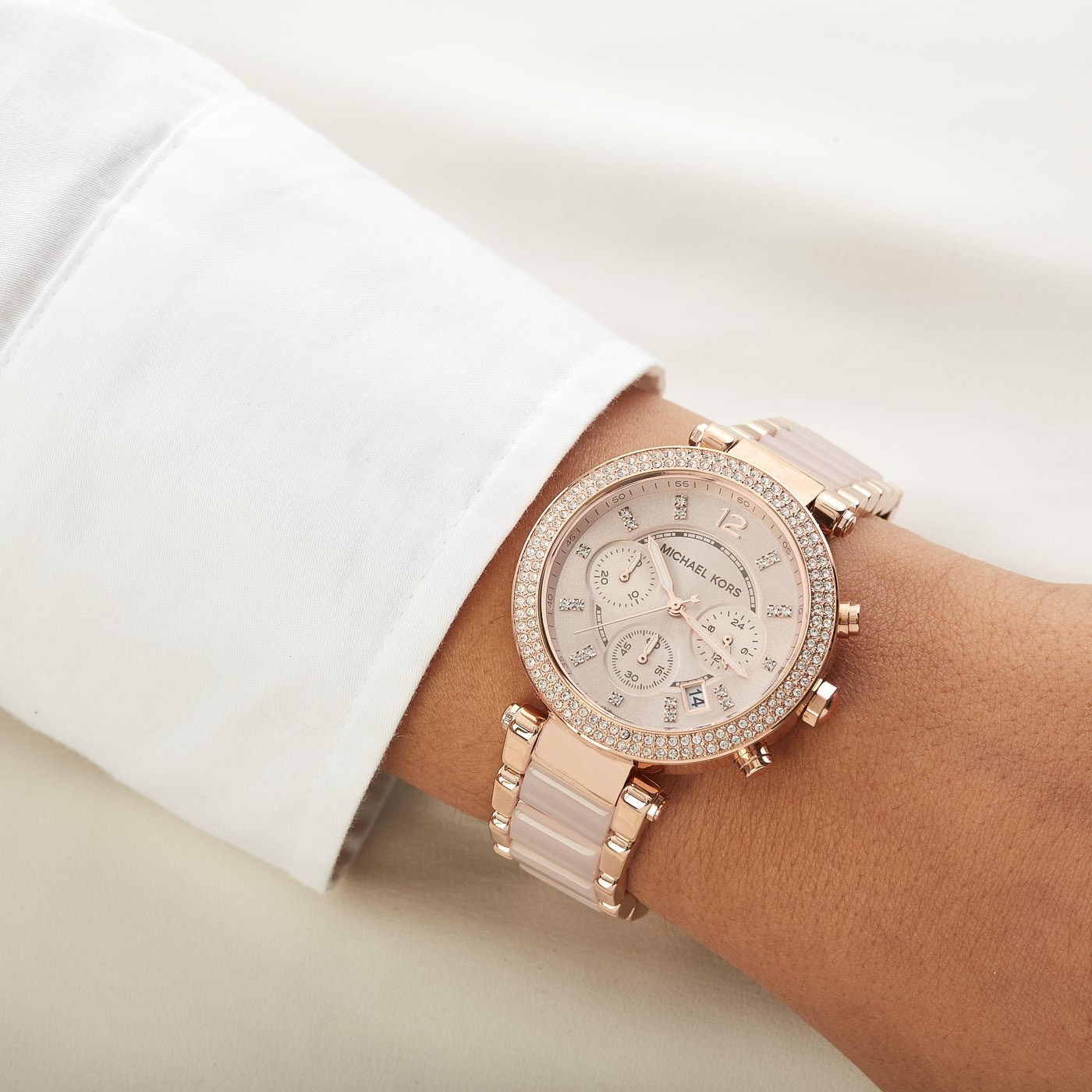 Michael kors chronograph ladies watch best sale