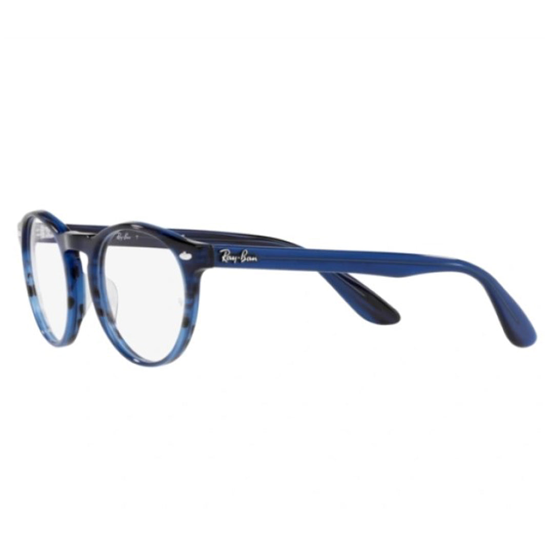 LUNETTES RAY-BAN RX 5283 - 8053 BLEU RAYÉ - LUNETTES UNISEX