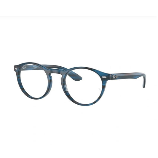 LUNETTES RAY-BAN RX 5283 - 8053 BLEU RAYÉ - LUNETTES UNISEX