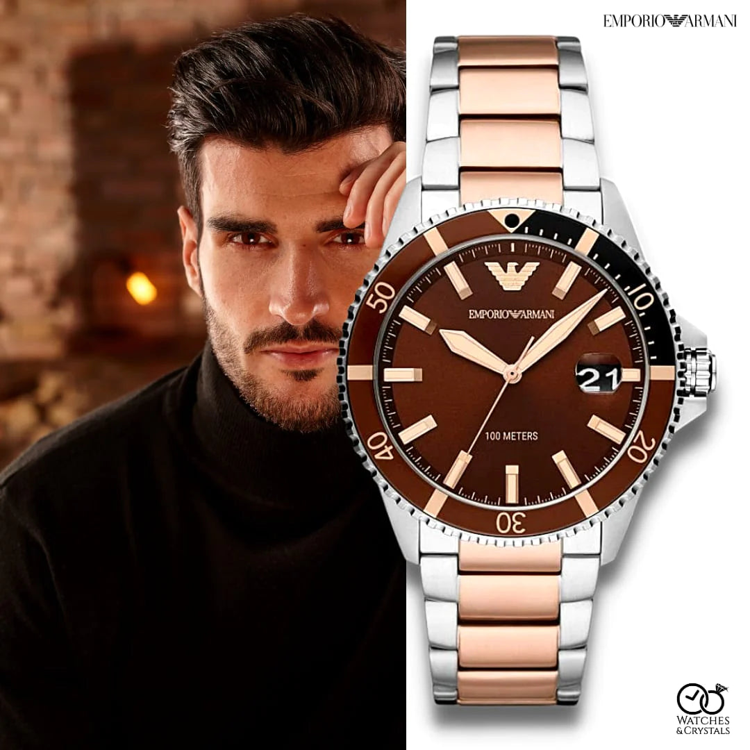 Emporio Armani Diver AR11340 Montres-Bracelets homme