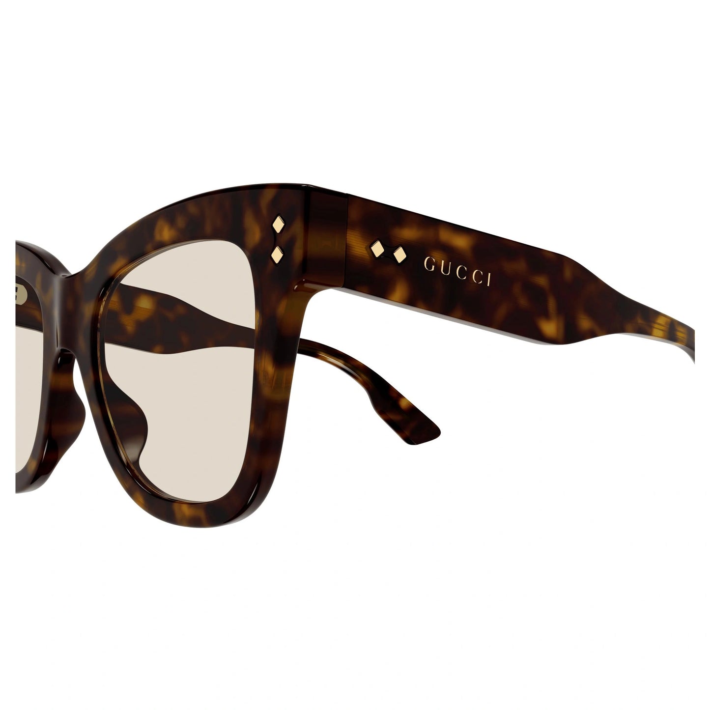 LUNETTES GUCCI GG1082S - 003 LA HAVANE - DE SOLEIL FEMME