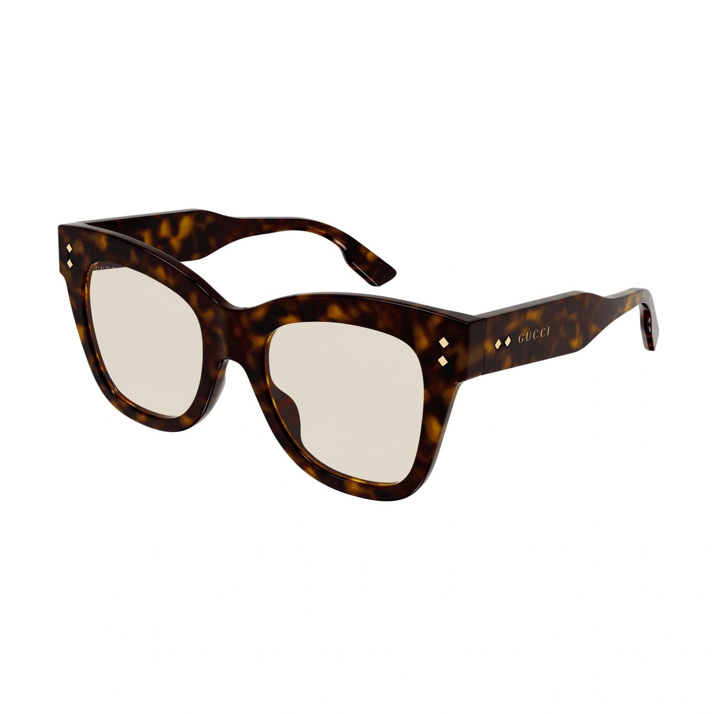 LUNETTES GUCCI GG1082S - 003 LA HAVANE - DE SOLEIL FEMME