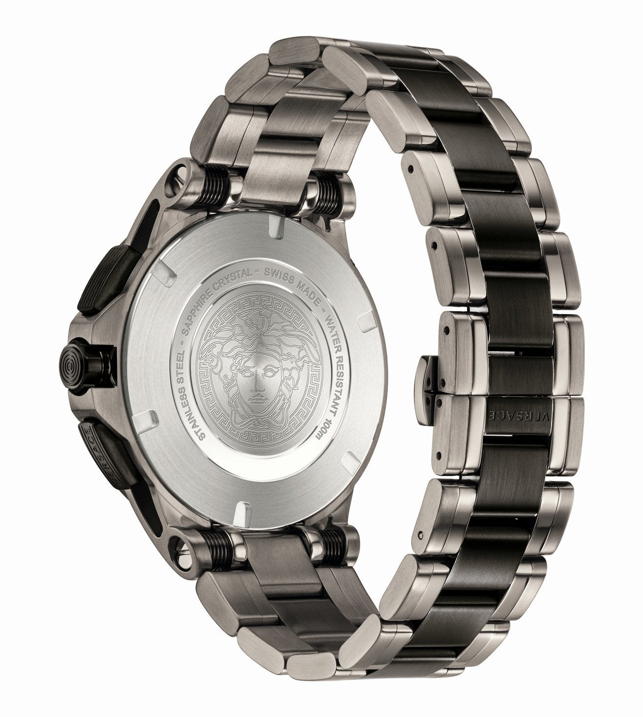 Versace - VERB00618 Montre à cadran noir pour homme