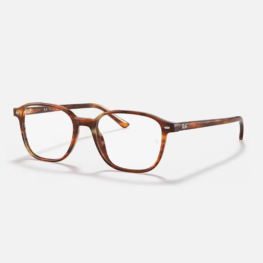 LUNETTES DE VUE RAY-BAN 0RX5393 - LEONARD / 2144 - RAYÉ HAVANA