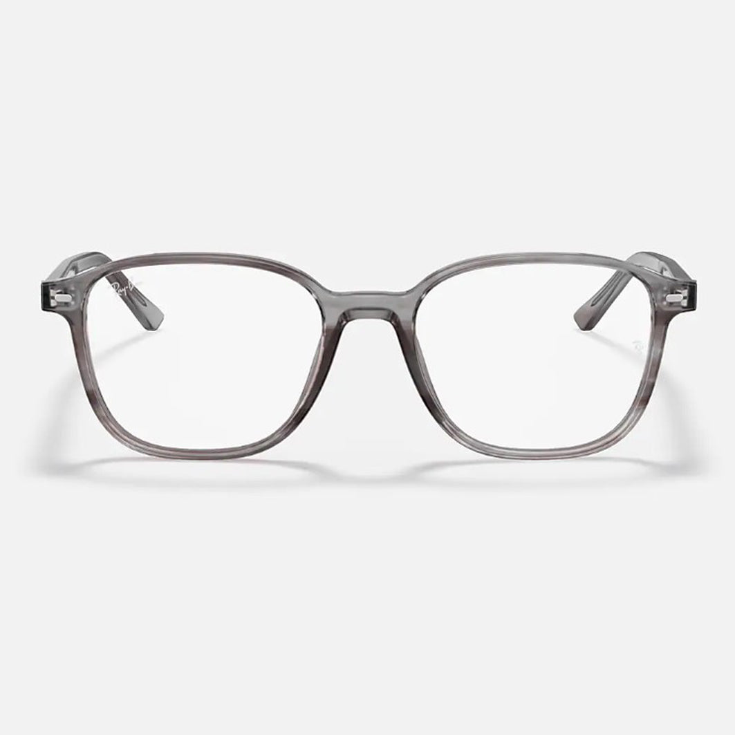 LUNETTES DE VUE RAY-BAN 0RX5393 - LEONARD / 8055 - RAYE GRIS