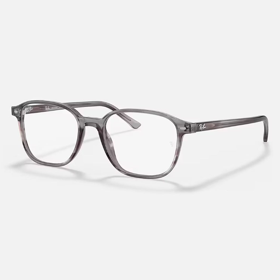 LUNETTES DE VUE RAY-BAN 0RX5393 - LEONARD / 8055 - RAYE GRIS