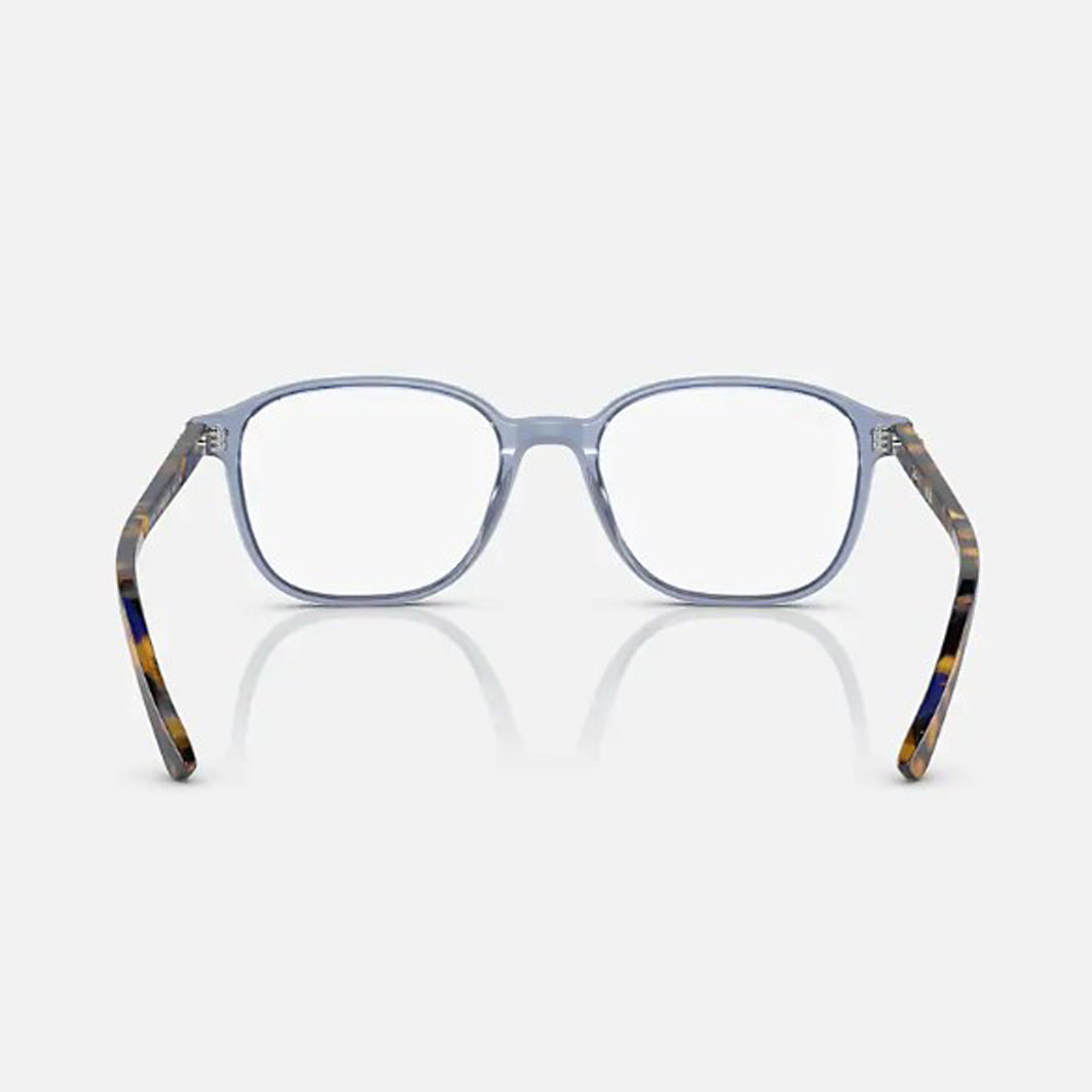 LUNETTES DE VUE RAY-BAN 0RX5393 - LEONARD / 8228 - TRANSPARENT BLEU